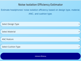Noise Isolation Efficiency Estimator